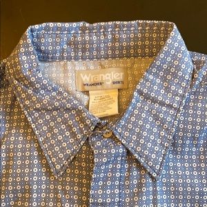 Wrangler Wrancher LS Pearl Snap Button Shirt XLT